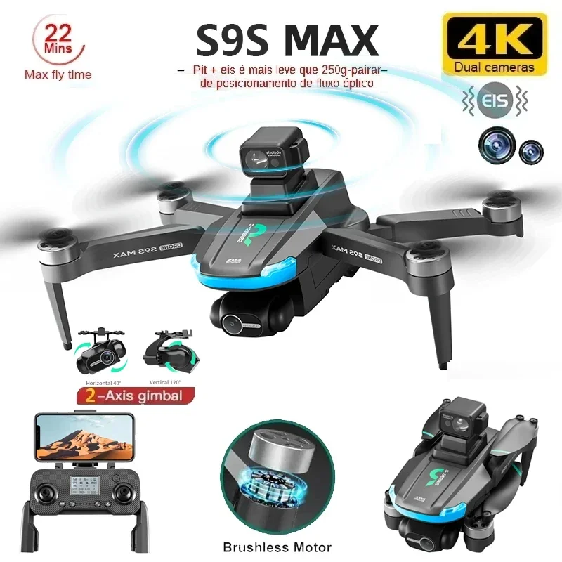 NEUE S9S MAX MINI Drone 4K 2-A – Drone Gimbal Case Bewertung und Preis